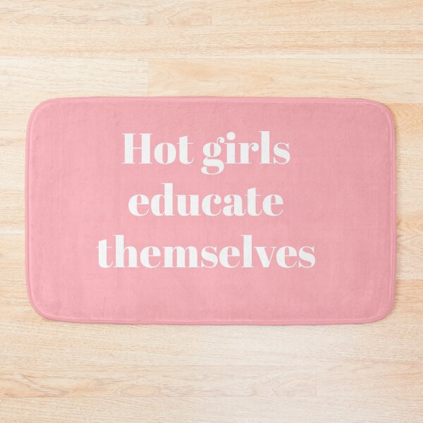 Item preview, Hot Girls Educate Themselves | Book Lover | Feminist Reading Quote | Study Motivation designed and sold by Creations by lyne.
