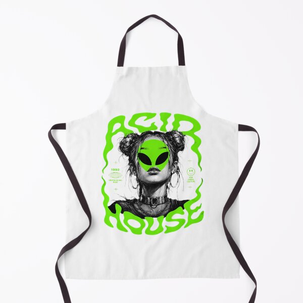 Item preview, 90s Acid House Alien Rave Girl Underground Techno designed and sold by chattsuede.