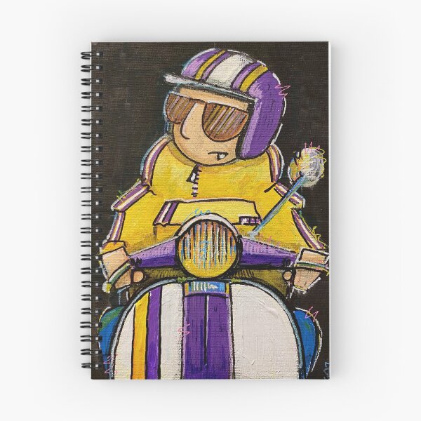Item preview, Classic Scooter | Vintage Scooter Riders | Retro Mod Inspired Art designed and sold by GWARTGB.