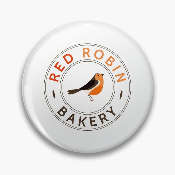 Item preview, Red Robin Bakery Bird Logo Vector Emblem designed and sold by xiuytww.