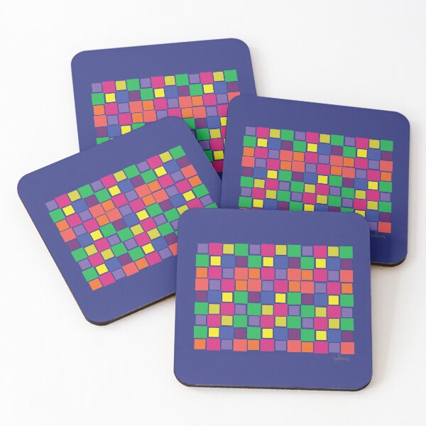 Item preview, Geometric Abstract Squares 8426 designed and sold by mandalafractal.