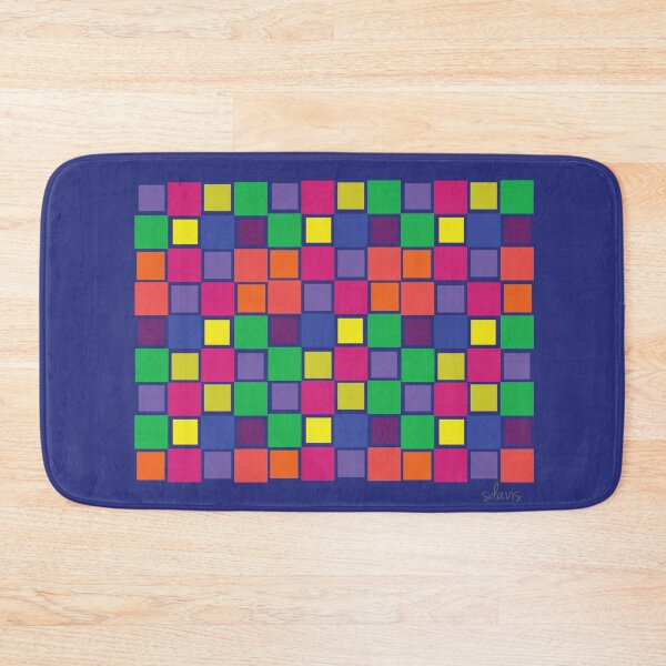 Item preview, Geometric Abstract Squares 8426 designed and sold by mandalafractal.