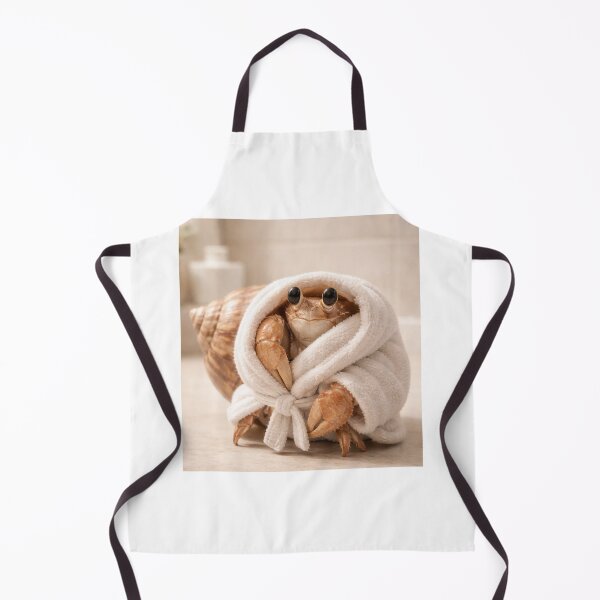 Item preview, Cozy Bathrobe Hermit Crab designed and sold by Sillytoe.