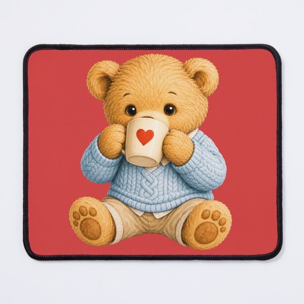 Item preview, Teddy Tales | Teddy Bear with Hot Chocolate designed and sold by Isabelle-Lan.