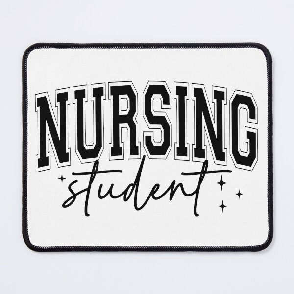 Item preview, Nursing Student Collegiate Script Design | Nursing Student Motivation | Nursing Student Gift for Her | Future RN Nursing Student | Nursing Student Nurse Life | Nursing School Life designed and sold by Noe Mill.