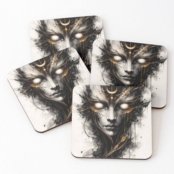 Item preview, Lunar Ink Queen designed and sold by StarwovenFamily.