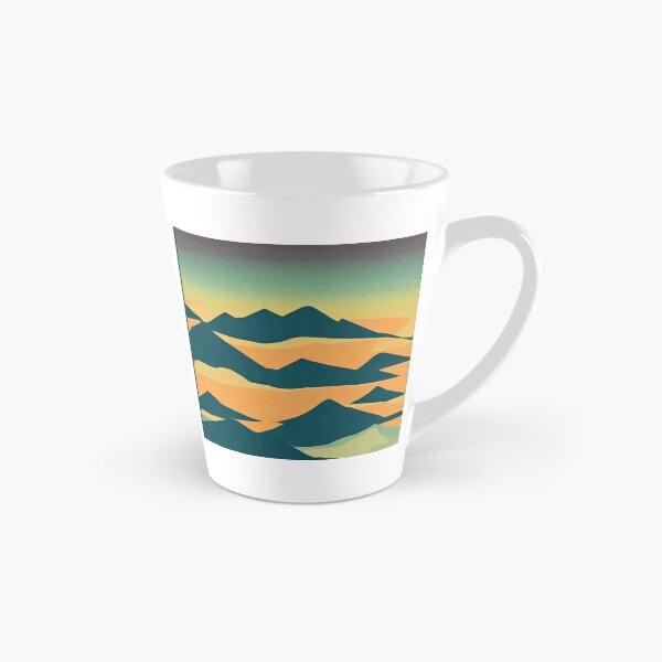 Item preview, Retro Layered Mountain Sunset designed and sold by brosky317.