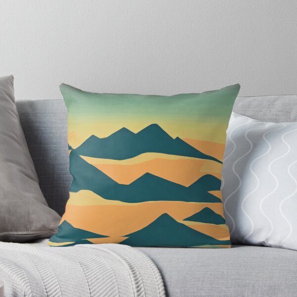 Item preview, Retro Layered Mountain Sunset designed and sold by brosky317.