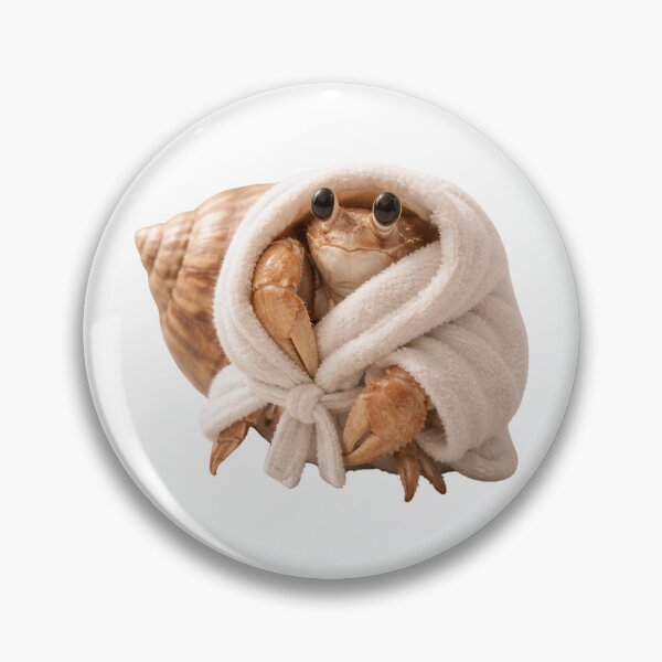 Item preview, Bathrobe Hermit Crab designed and sold by Sillytoe.