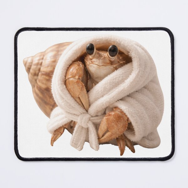 Item preview, Bathrobe Hermit Crab designed and sold by Sillytoe.
