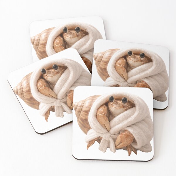 Item preview, Bathrobe Hermit Crab designed and sold by Sillytoe.