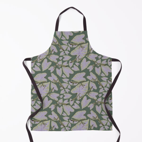 Item preview, Praying Mantis on Purple Leaves - Botanical Seamless Pattern designed and sold by Zymetryart.