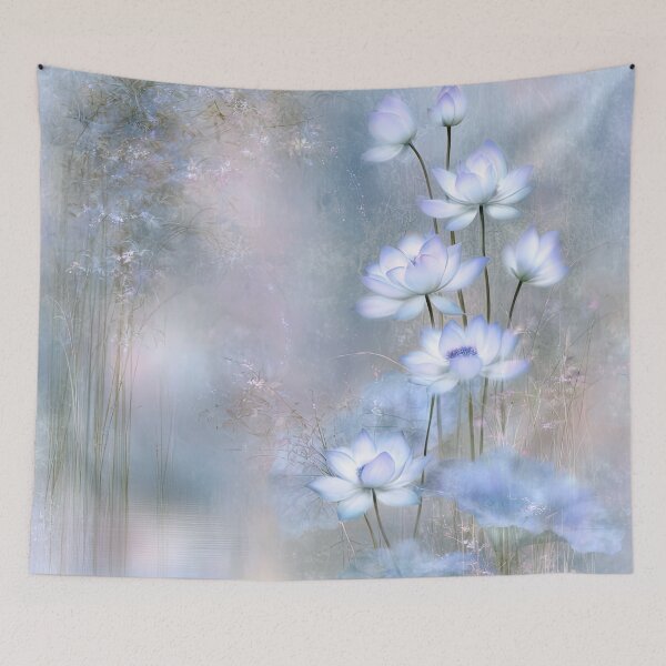 Item preview, Celestial Mist Lotus Garden designed and sold by bloorose.