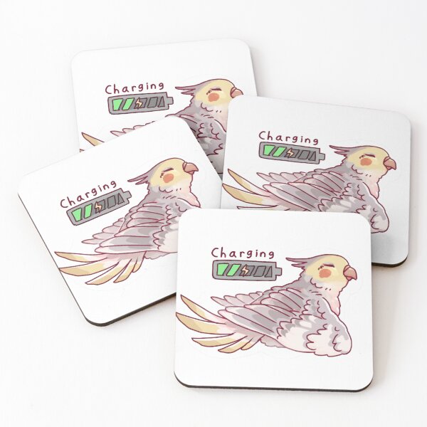 Item preview, Re-charging Cockatiel - Fuyu designed and sold by Song-of-Anemoia.