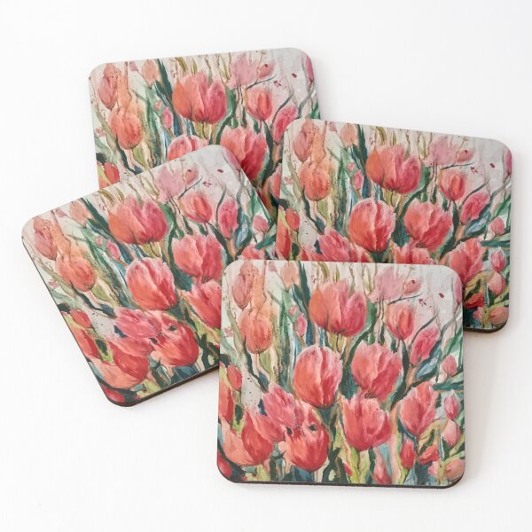 Item preview, Bunch of red tulips designed and sold by Isabel Alfarrobinha.