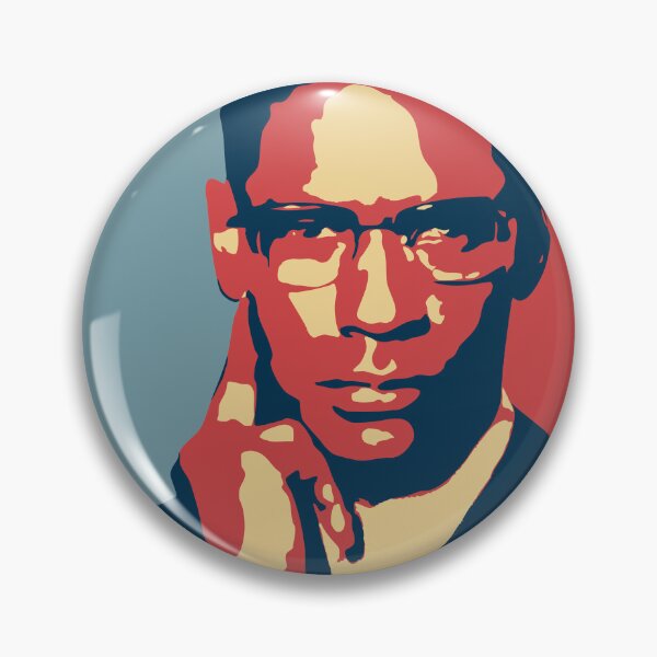 Item preview, Malcolm X Civil Rights Portrait designed and sold by Design Atlas.
