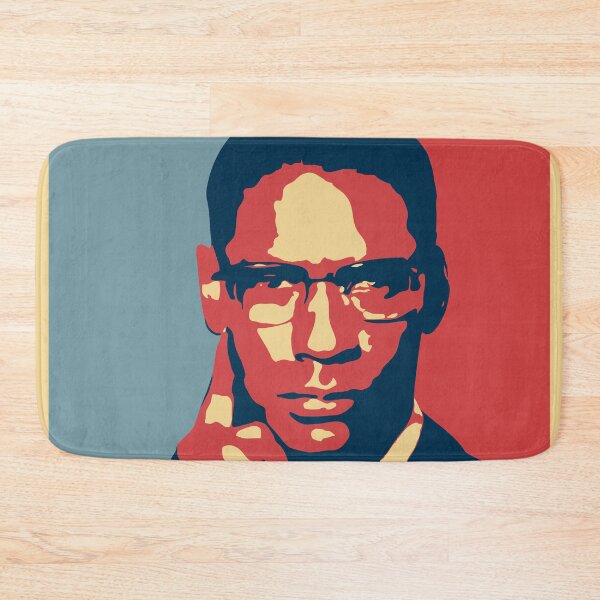 Item preview, Malcolm X Civil Rights Portrait designed and sold by Design Atlas.