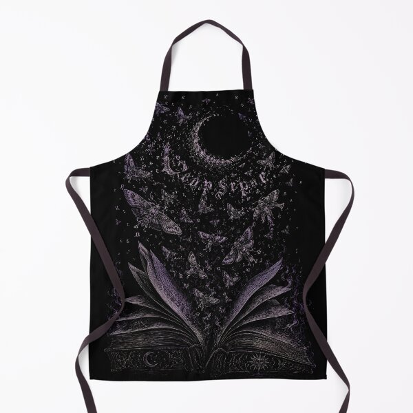 Item preview, Gothic Grimoire Moth Moon Witchy Dark Academia Book Lover designed and sold by chattsuede.