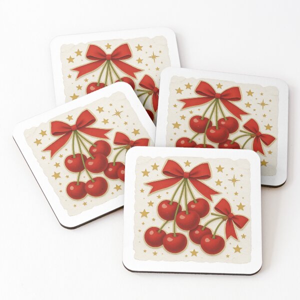 Item preview, Cherry Bow Pattern designed and sold by LuLuStore8.