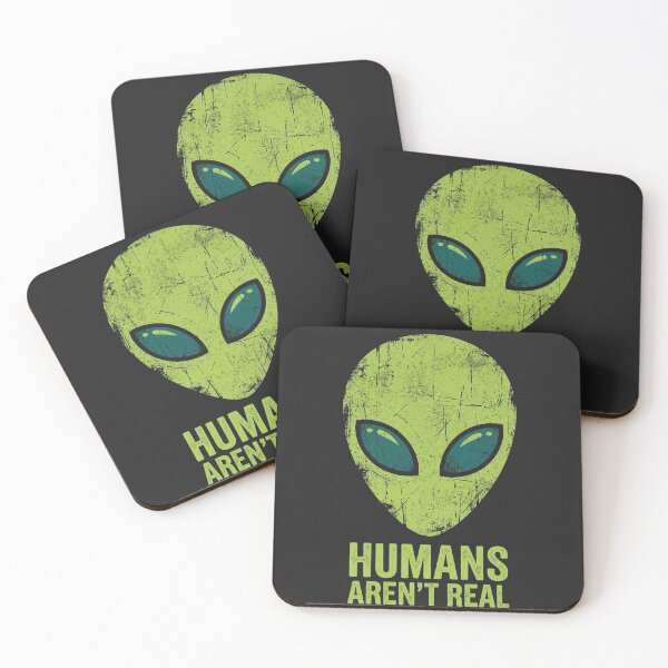 Item preview, Funny Alien Humans Aren't Real designed and sold by legendaryskins.