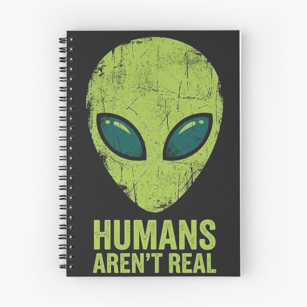 Item preview, Funny Alien Humans Aren't Real designed and sold by legendaryskins.