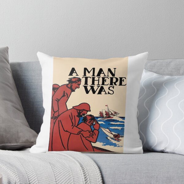 Item preview, A Man There Was – Vintage Nautical Illustration Inspired Literary Art designed and sold by asbackiyowo.