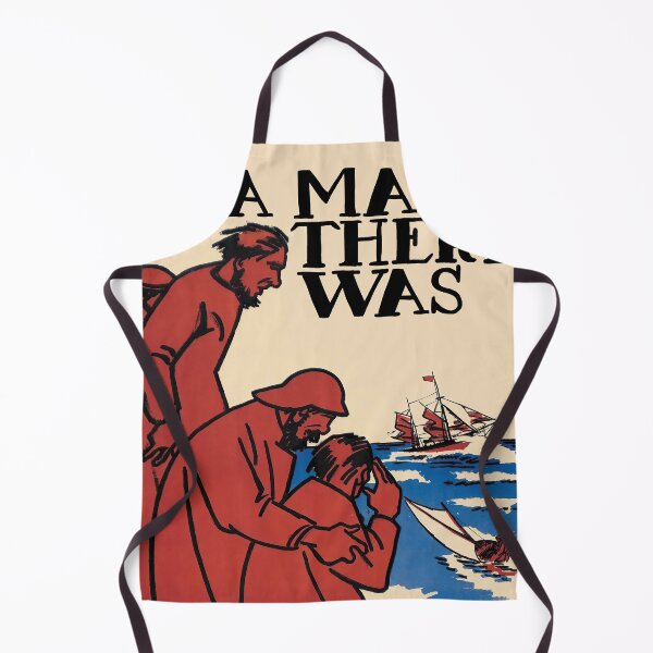 Item preview, A Man There Was – Vintage Nautical Illustration Inspired Literary Art designed and sold by asbackiyowo.