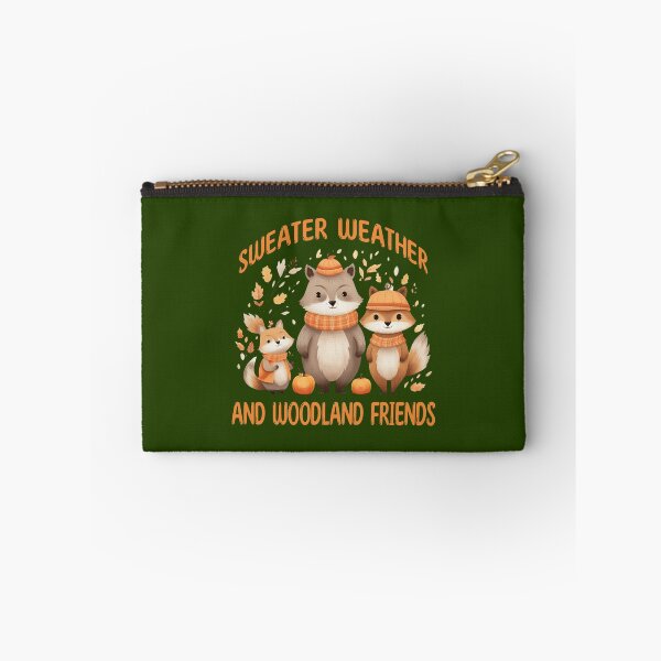 Item preview, Sweater Weather Woodland Friends Cute Autumn Animals designed and sold by Sachie's Studio.