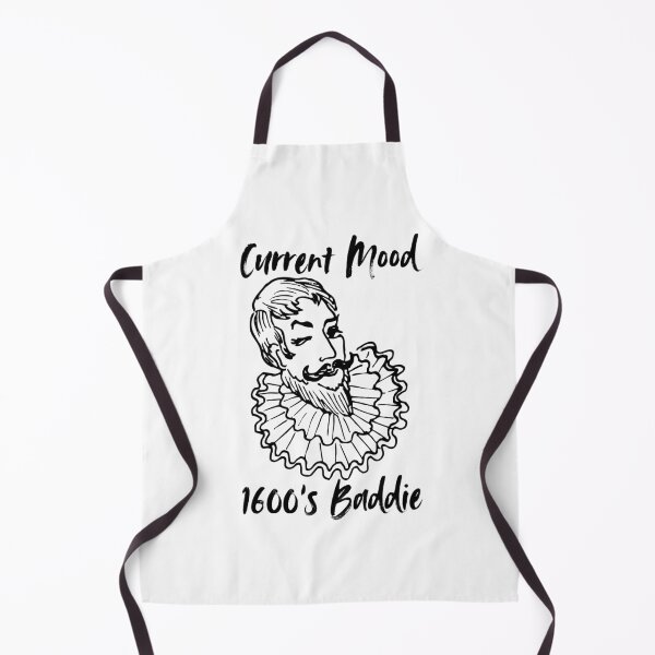 Item preview, Current Mood 1600’s Baddie Historical Portrait Funny Meme Design designed and sold by HYPNK.