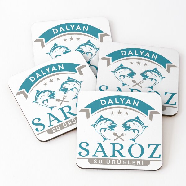 Item preview, Saroz Dalyan Seafood Restaurant Fish Ribbon Logo Vector designed and sold by xiuytww.