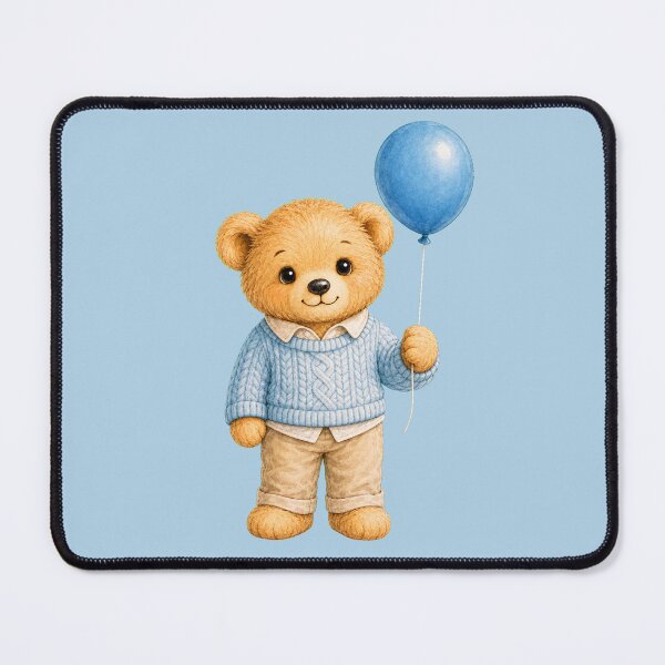 Item preview, Teddy Tales | Teddy Bear with Balloon designed and sold by Isabelle-Lan.