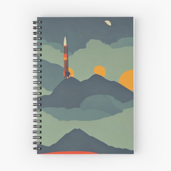 Item preview, Retro Rocket Launch Space Poster designed and sold by brosky317.