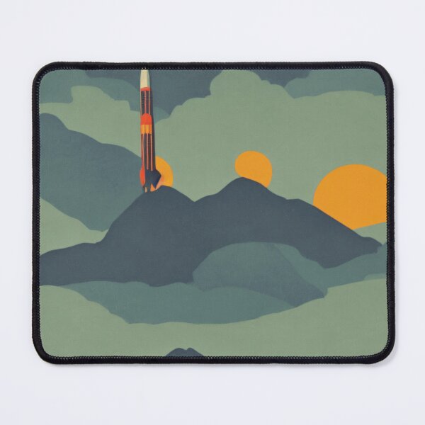 Item preview, Retro Rocket Launch Space Poster designed and sold by brosky317.