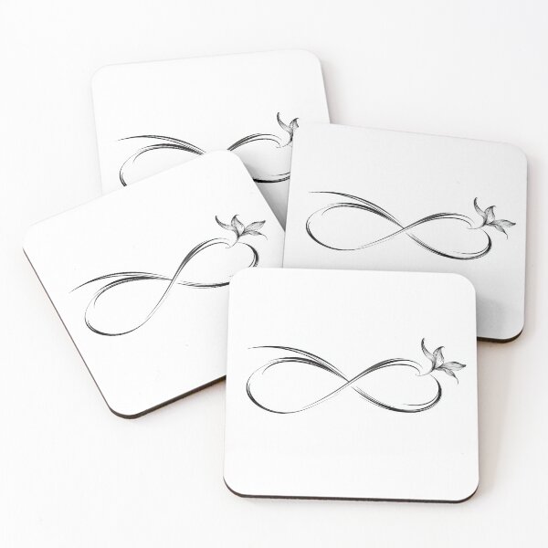 Item preview, Infinite Bloom — Floral Infinity Line Art designed and sold by Helenaphotoart.