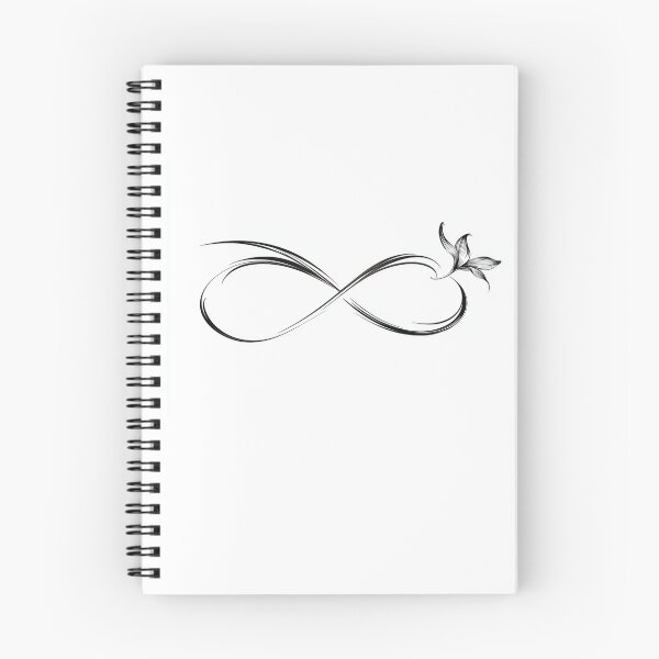 Item preview, Infinite Bloom — Floral Infinity Line Art designed and sold by Helenaphotoart.