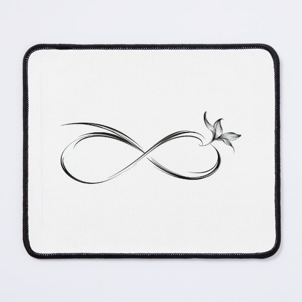 Item preview, Infinite Bloom — Floral Infinity Line Art designed and sold by Helenaphotoart.