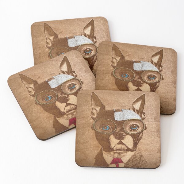 Item preview, Steampunk Boston Terrier designed and sold by ToadsWorkshop.