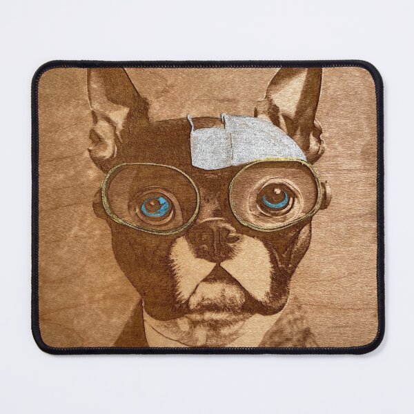 Item preview, Steampunk Boston Terrier designed and sold by ToadsWorkshop.