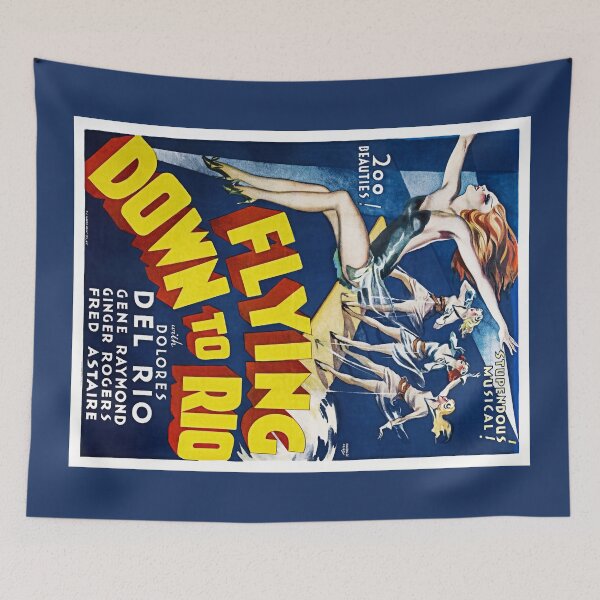 Item preview, Fully Restored Movie Poster "Flying Down To Rio" 1933 designed and sold by Vintage Poster Supply.
