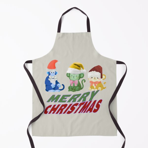 Item preview, Cute Holiday Monkeys Merry Christmas Design designed and sold by SarahLuguii.