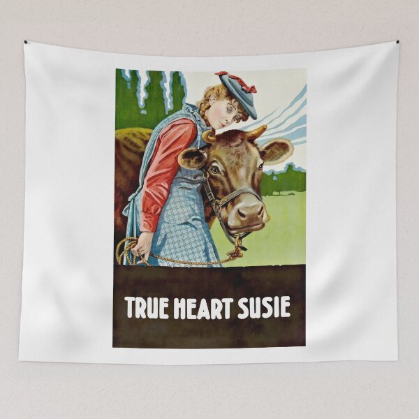 Item preview, True Heart Susie – Vintage Farmhouse Illustration Inspired Classic Art designed and sold by asbackiyowo.
