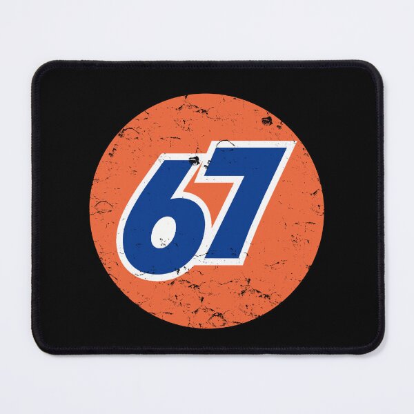 Item preview, Distressed Funny Math Class 67 Meme Student Joke designed and sold by MathWare MathClips.