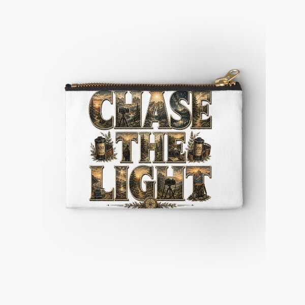 Item preview, Chase The Light | Outdoor Analog Photography Typography designed and sold by Golden Era Studio.