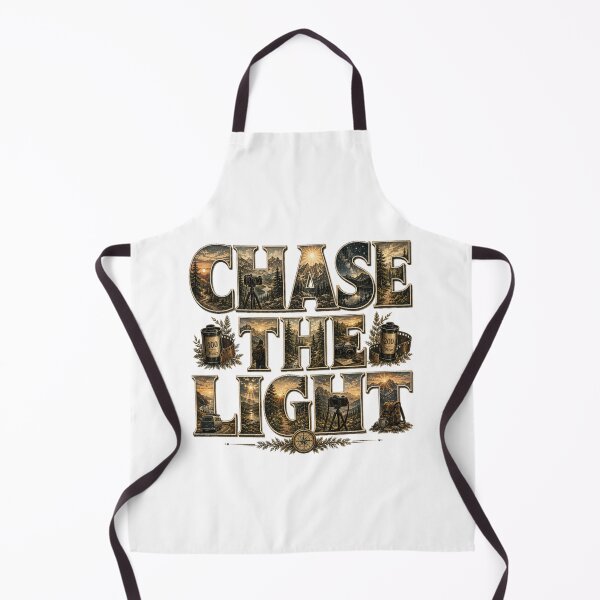 Item preview, Chase The Light | Outdoor Analog Photography Typography designed and sold by Golden Era Studio.