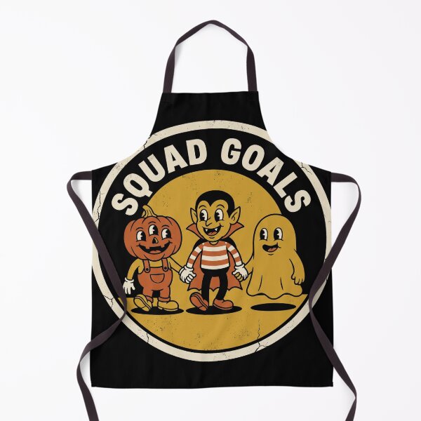 Item preview, Squad Goals Vintage Halloween Retro Pumpkin Vampire Ghost designed and sold by TeNovaStudio.