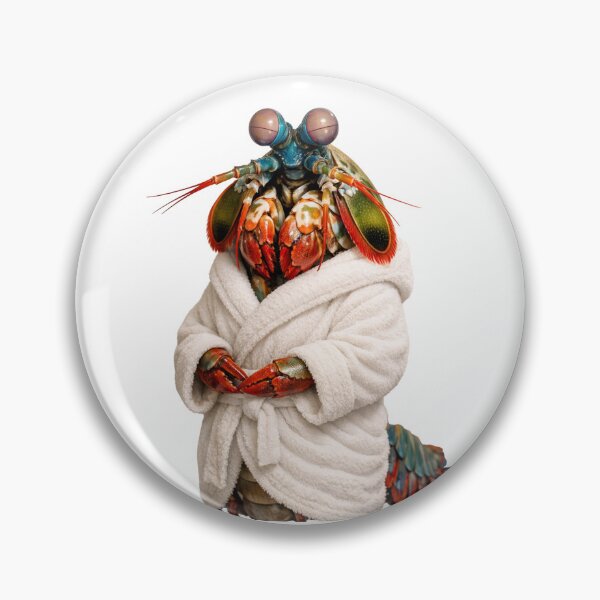 Item preview, Bathrobe Mantis Shrimp designed and sold by Sillytoe.