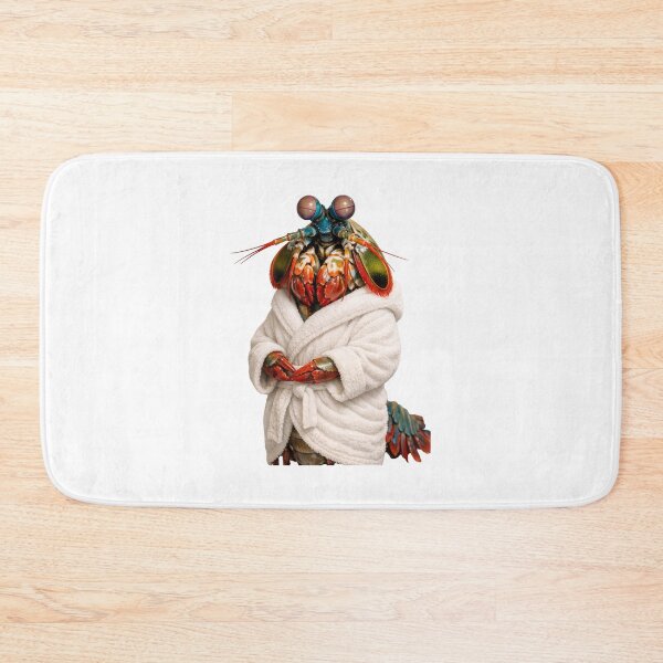 Item preview, Bathrobe Mantis Shrimp designed and sold by Sillytoe.