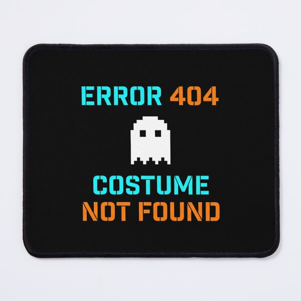 Item preview, Error 404 Costume Not Found Pixel Ghost Funny Halloween designed and sold by TeNovaStudio.