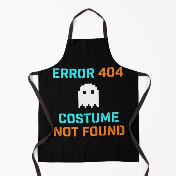 Item preview, Error 404 Costume Not Found Pixel Ghost Funny Halloween designed and sold by TeNovaStudio.