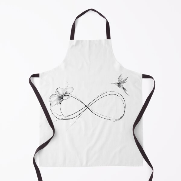 Item preview, Infinite Flight — Hummingbird & Flower Infinity designed and sold by Helenaphotoart.